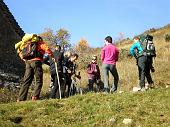 GIRO AD ANELLO: QUIDICINA DI PIZZINO > RIFUGIO GHERARDI > ARARALTA > PIZZO E PASSO BACIAMORTI il 1 novembre 2009 - FOTOGALLERY